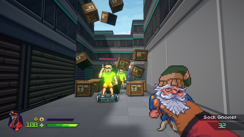 Screenshot of the gameplay