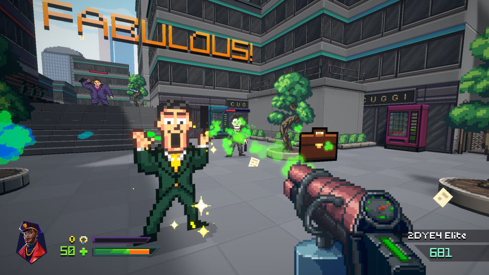 Screenshot of the gameplay