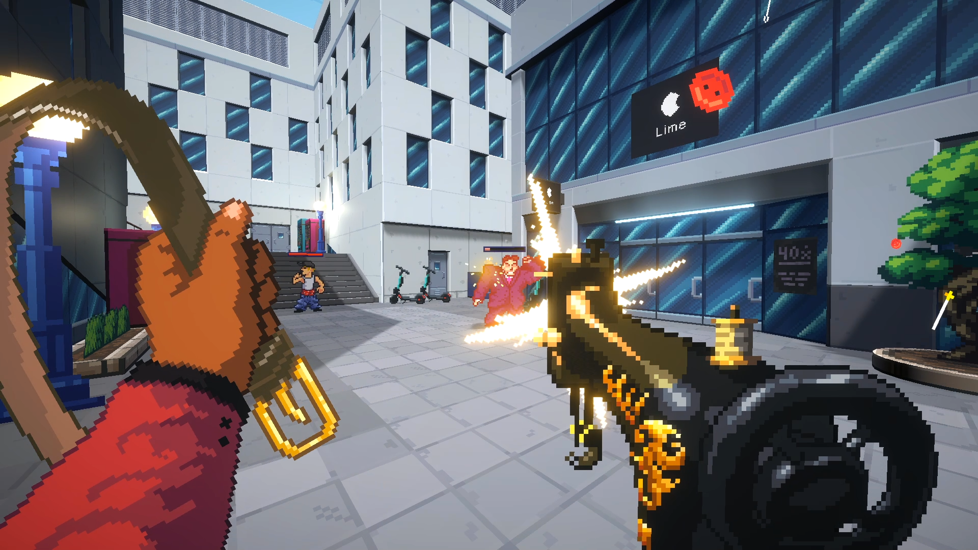 Screenshot of the gameplay